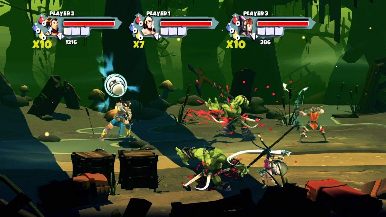 Скриншот Sacred Citadel PC от R.G. Origami