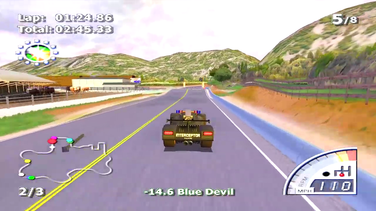 Скриншот Rumble Racing PC от R.G. Механики