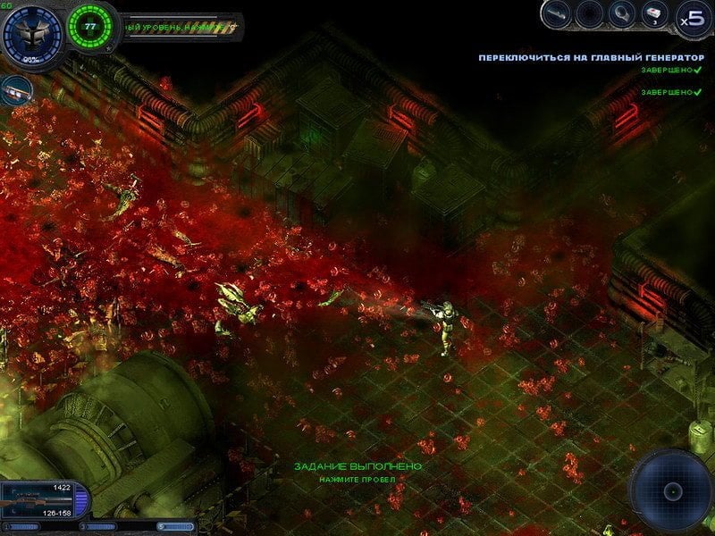 Скриншот Alien Shooter 2 PC от R.G. Механики