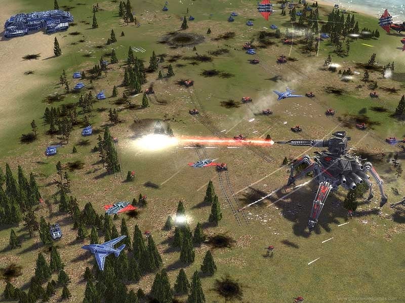 Скриншот Supreme Commander: Forged Alliance PC от xatab