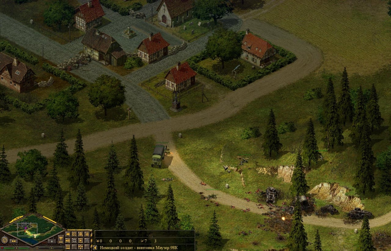 Скриншот Blitzkrieg: Burning Horizon PC от R.G. Механики