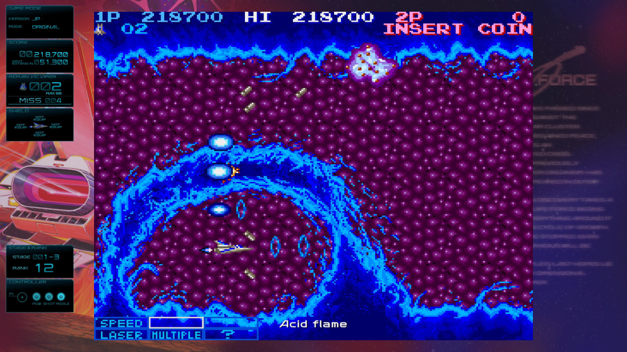 Скриншот GRADIUS ORIGINS PC от FitGirl