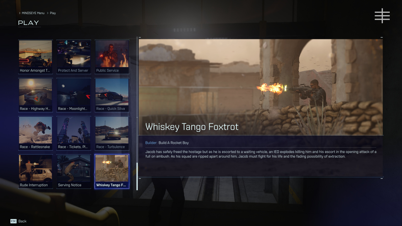 Скриншот MindsEye PC от R.G. Механики