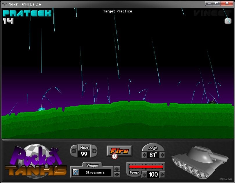 Скриншот Pocket Tanks Deluxe PC от R.G. Механики