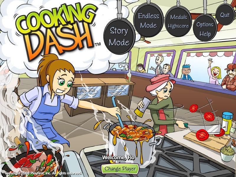 Скриншот Cooking Dash PC от R.G. Механики