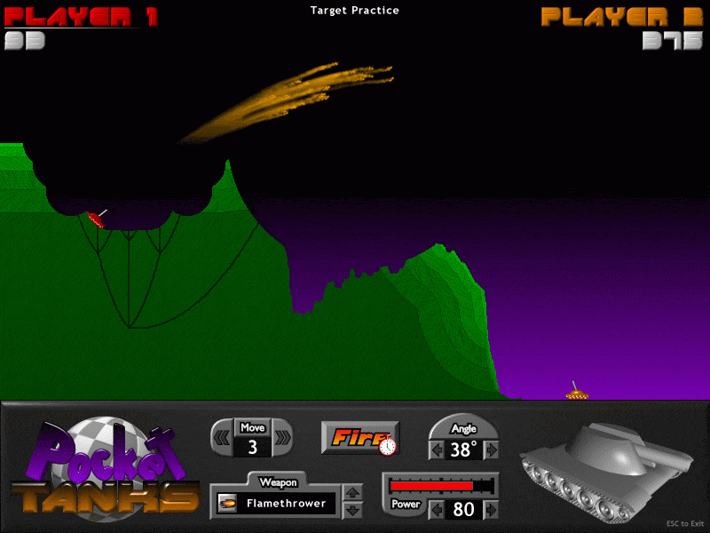 Скриншот Pocket Tanks Deluxe PC от R.G. Механики