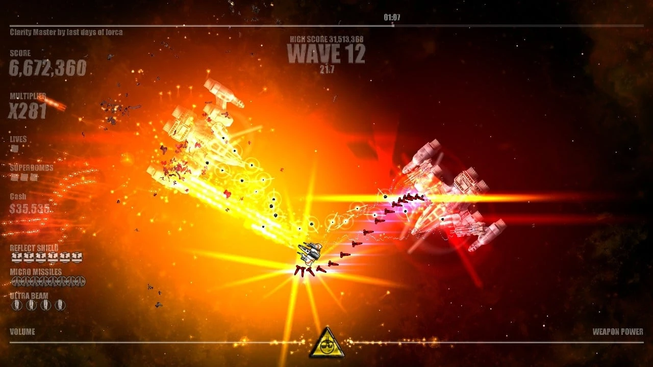 Скриншот Beat Hazard Ultra PC от R.G. Механики