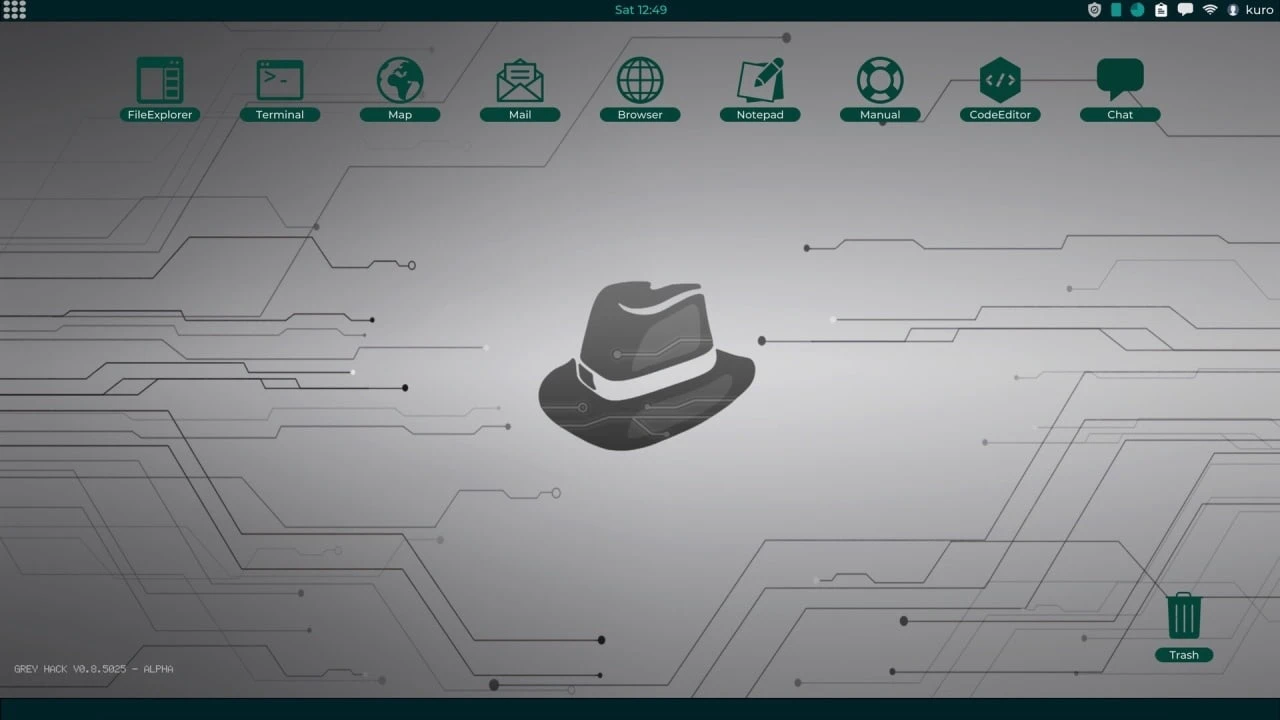 Скриншот Grey Hack PC от R.G. Механики