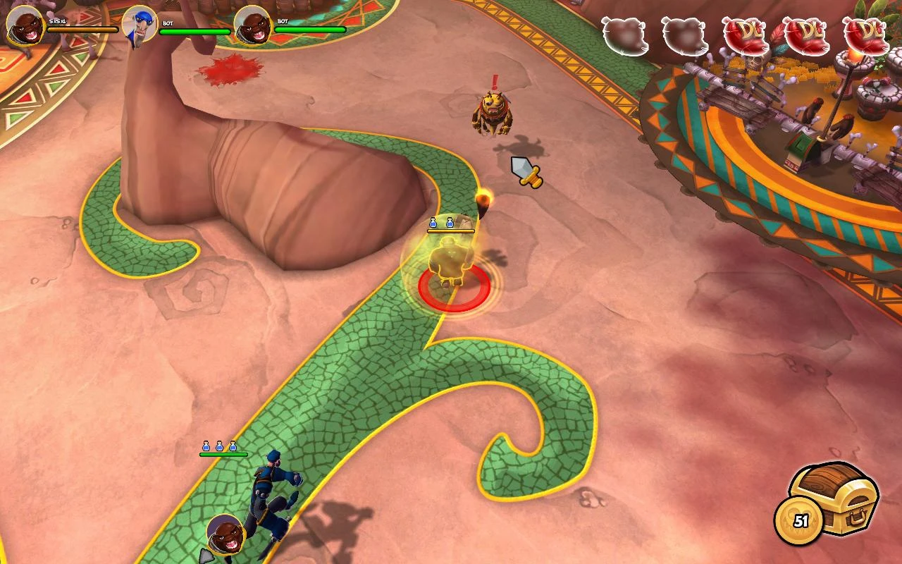 Скриншот Dungeonland PC от R.G. Механики