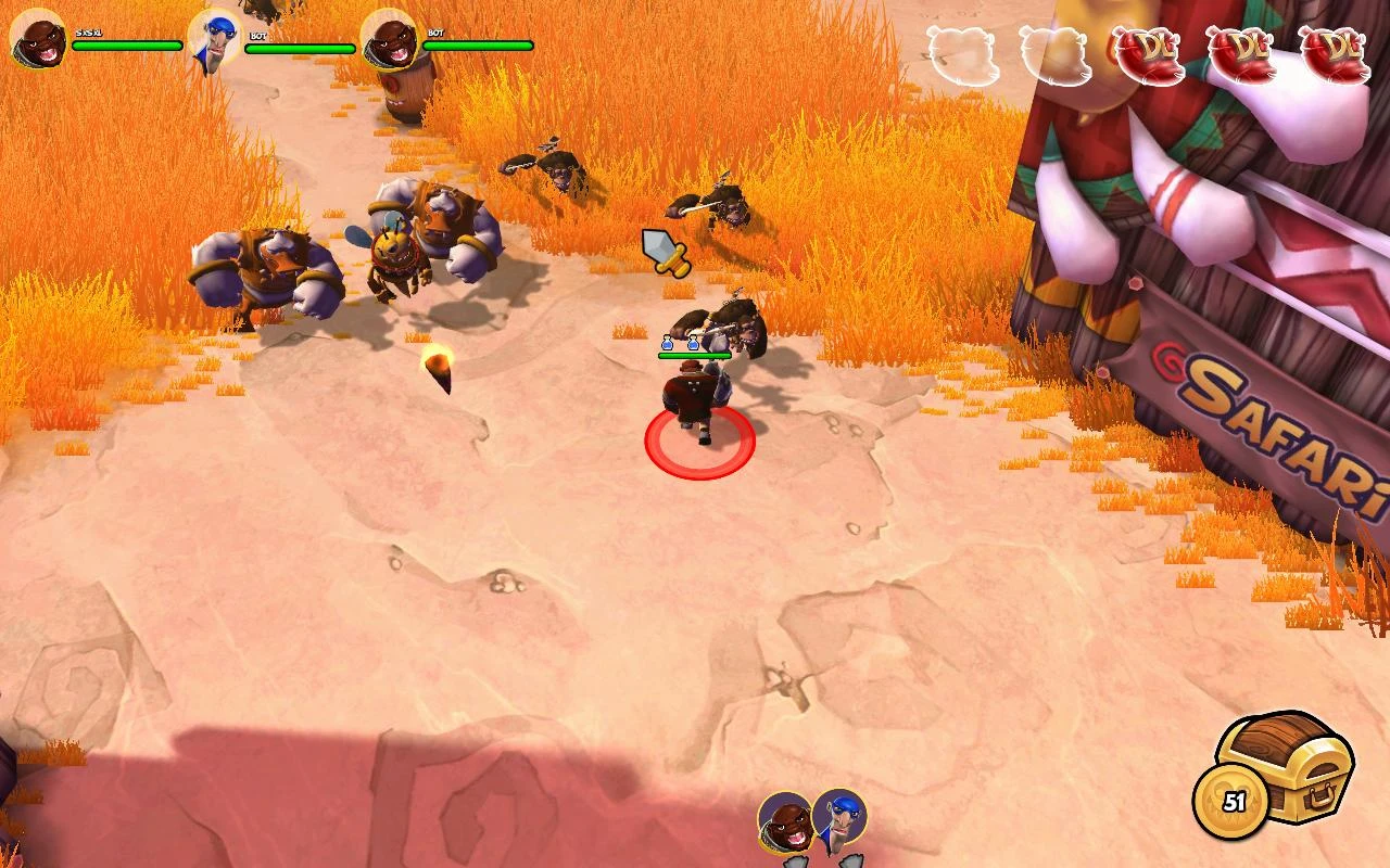 Скриншот Dungeonland PC от R.G. Механики