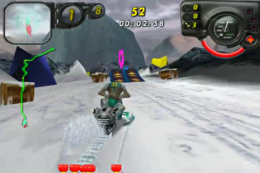 Скриншот Arctic Thunder PC от R.G. Механики