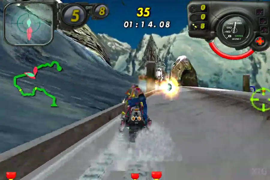 Скриншот Arctic Thunder PC от R.G. Механики