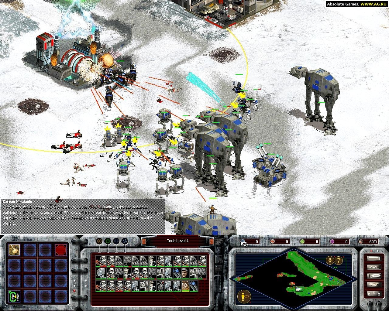 Скриншот Star Wars Galactic Battlegrounds: Clone Campaigns PC от R.G. Механики