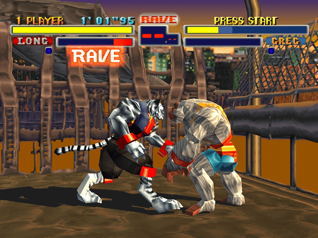 Скриншот Bloody Roar PC от R.G. Механики