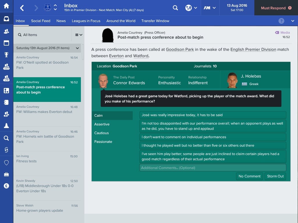 Скриншот Football Manager 2017 PC от xatab