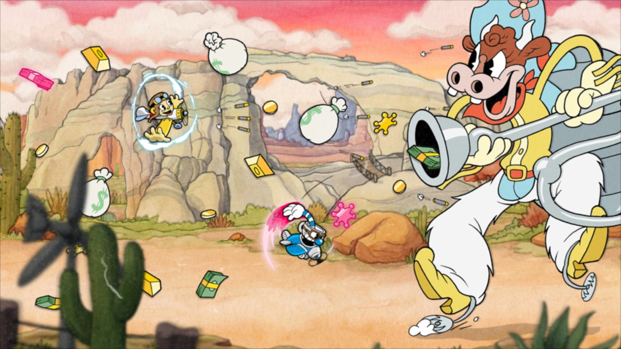 Скриншот Cuphead - The Delicious Last Course PC от FitGirl