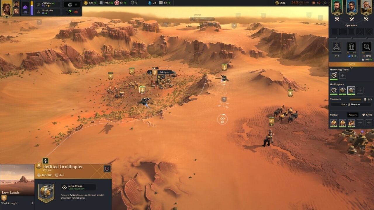 Скриншот Dune: Spice Wars PC от Wanterlude + DLC