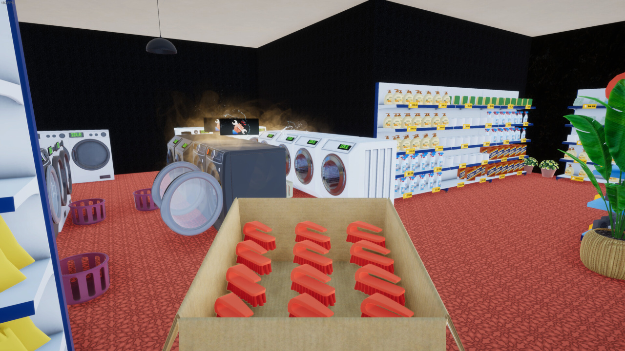 Скриншот Laundry and Supermarket Simulator PC от FitGirl