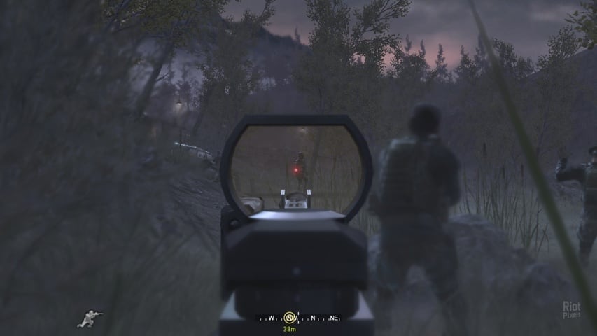 Скриншот Call of Duty 4: Modern Warfare (v 1.7.568, Multiplayer Edition) PC Steam Rip