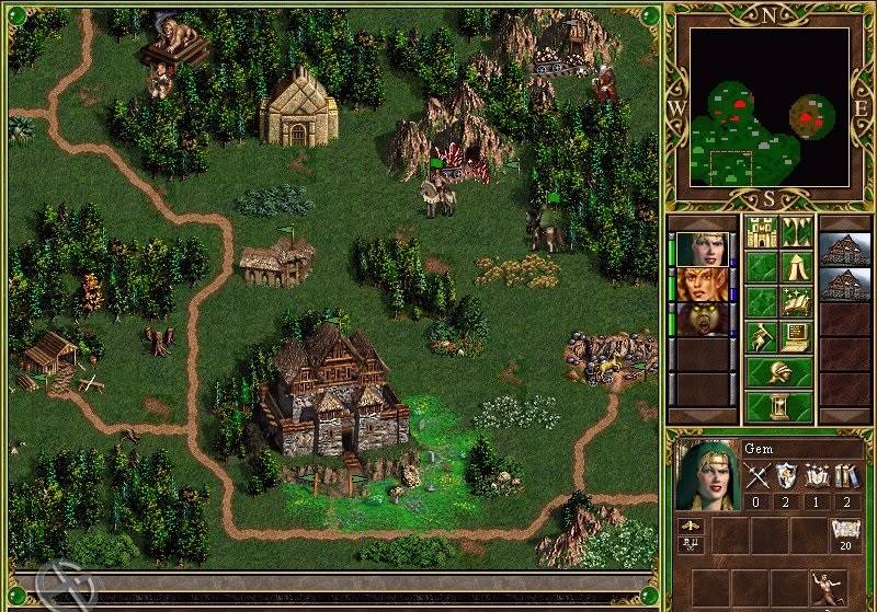 Скриншот Heroes of Might and Magic III: The Shadow of Death (Герои меча и магии III: Дыхание смерти) PC