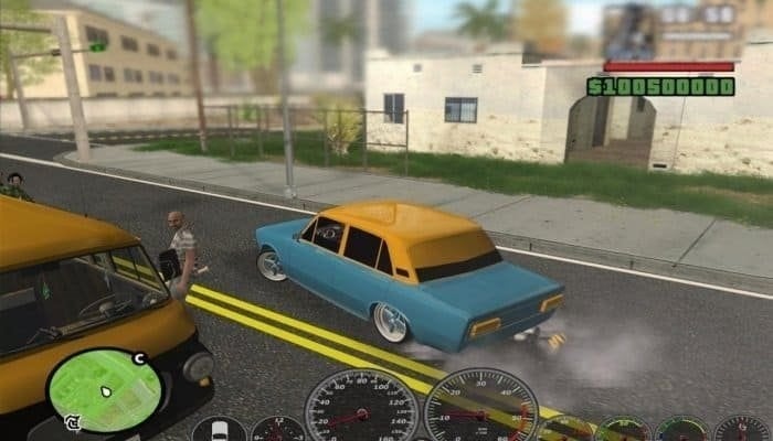 Скриншот Grand Theft Auto: San Andreas Кавказ
