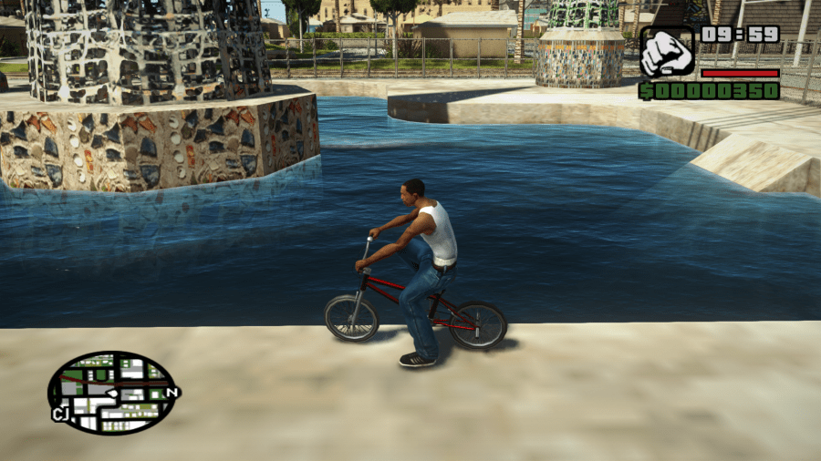 Скриншот GTA San Andreas Graphic mod ENB