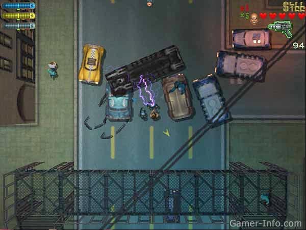 Скриншот Grand Theft Auto 2 (GTA 2) по сети