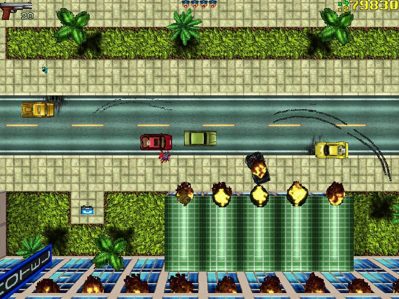 Скриншот Grand Theft Auto 1