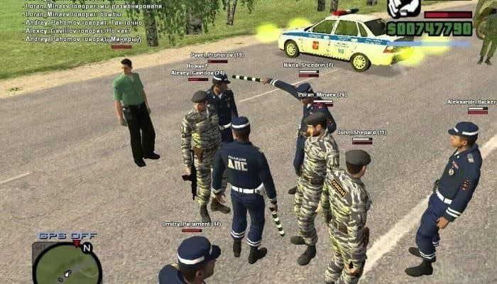 Скриншот ГТА: Криминальная Россия SAMP Multiplayer