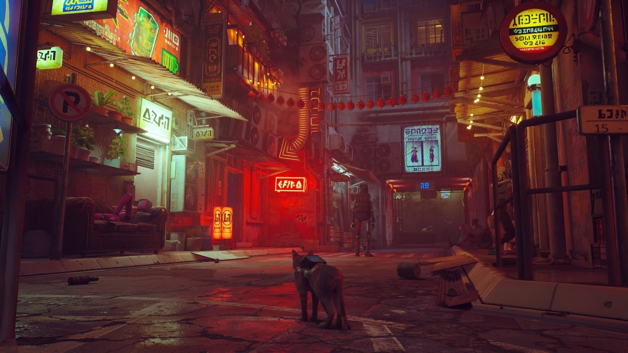 Скриншот Stray