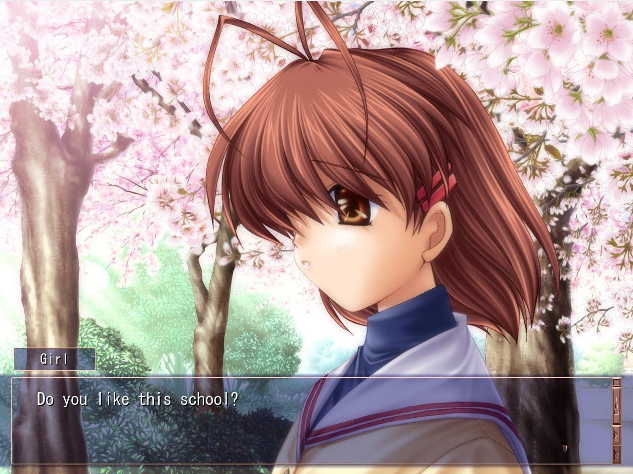 Скриншот CLANNAD