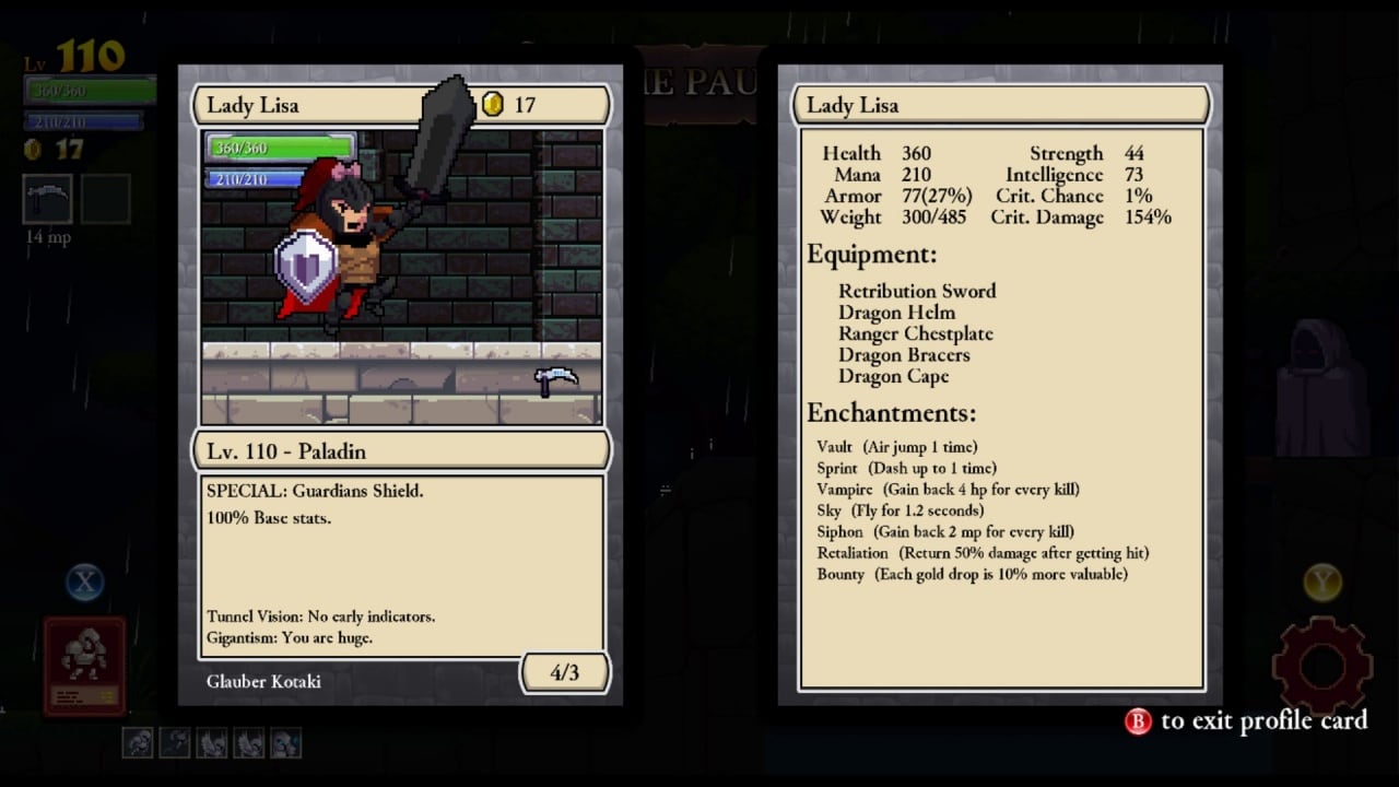 Скриншот Rogue Legacy PC от R.G. Механики