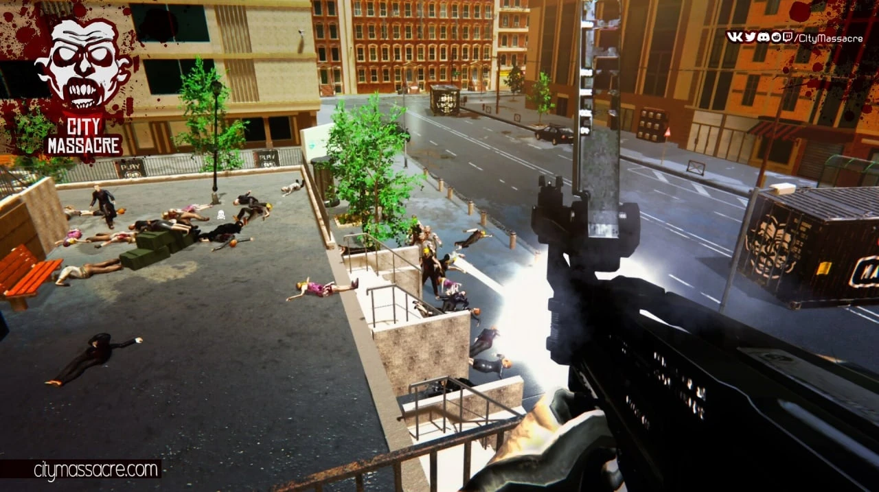 Скриншот City Massacre PC от R.G. Механики