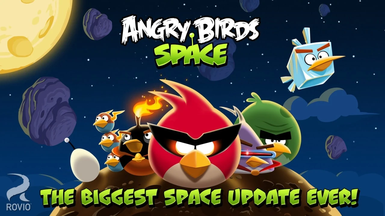 Скриншот Angry Birds Space PC от R.G. Механики