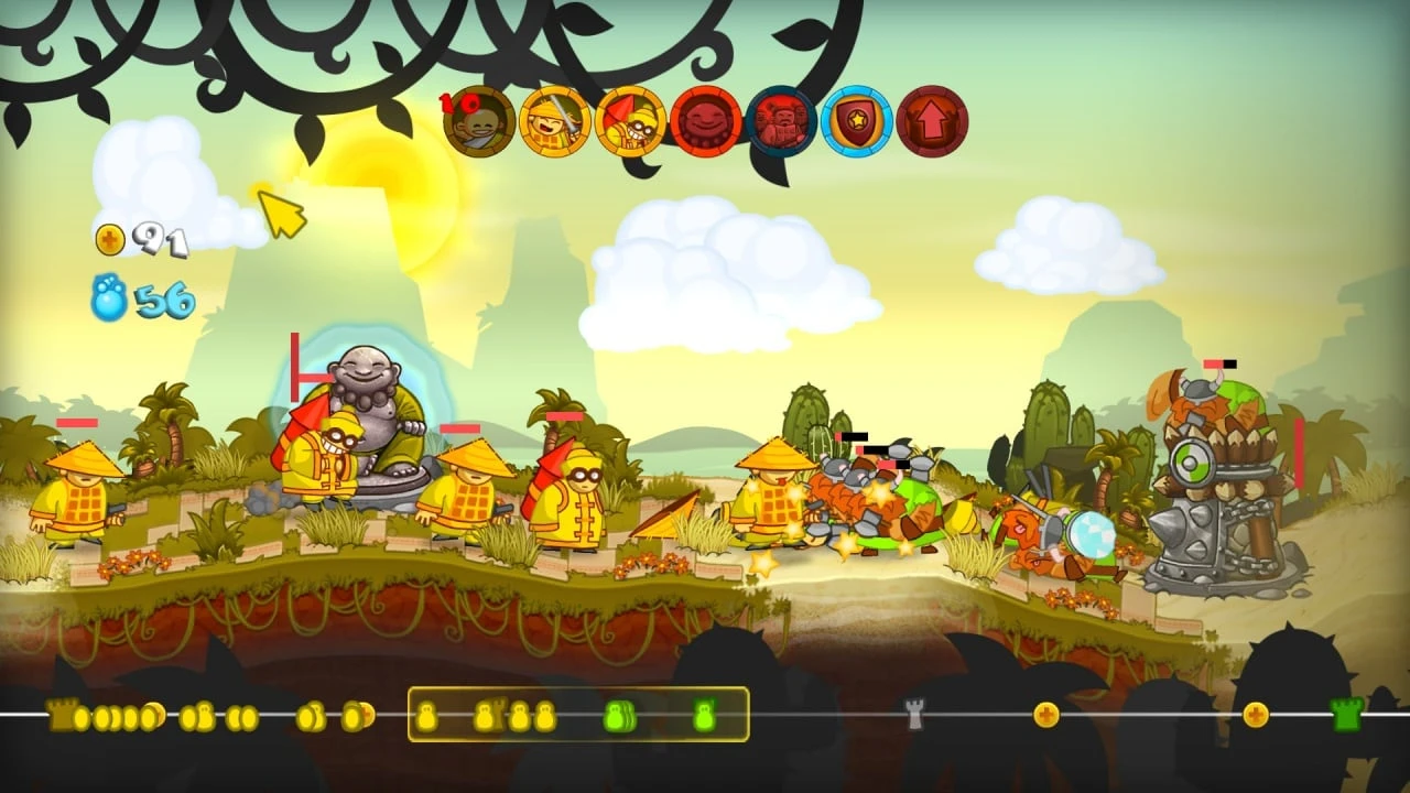 Скриншот Swords and Soldiers HD PC от NSIS