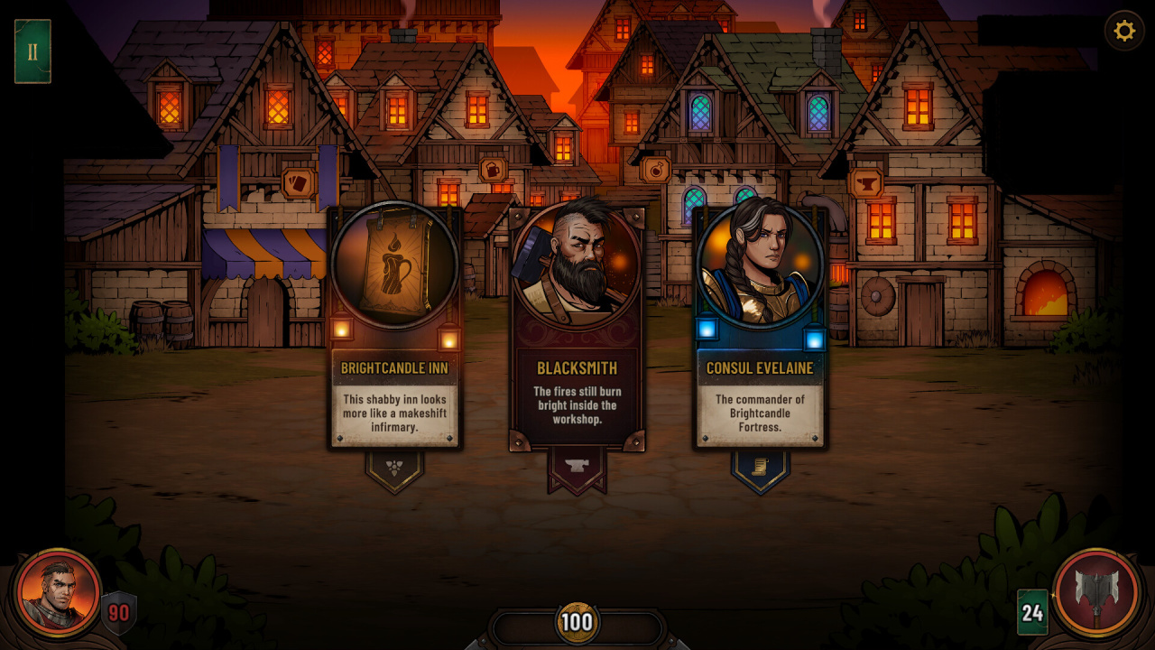 Скриншот Dawncaster | The RPG Cardventure