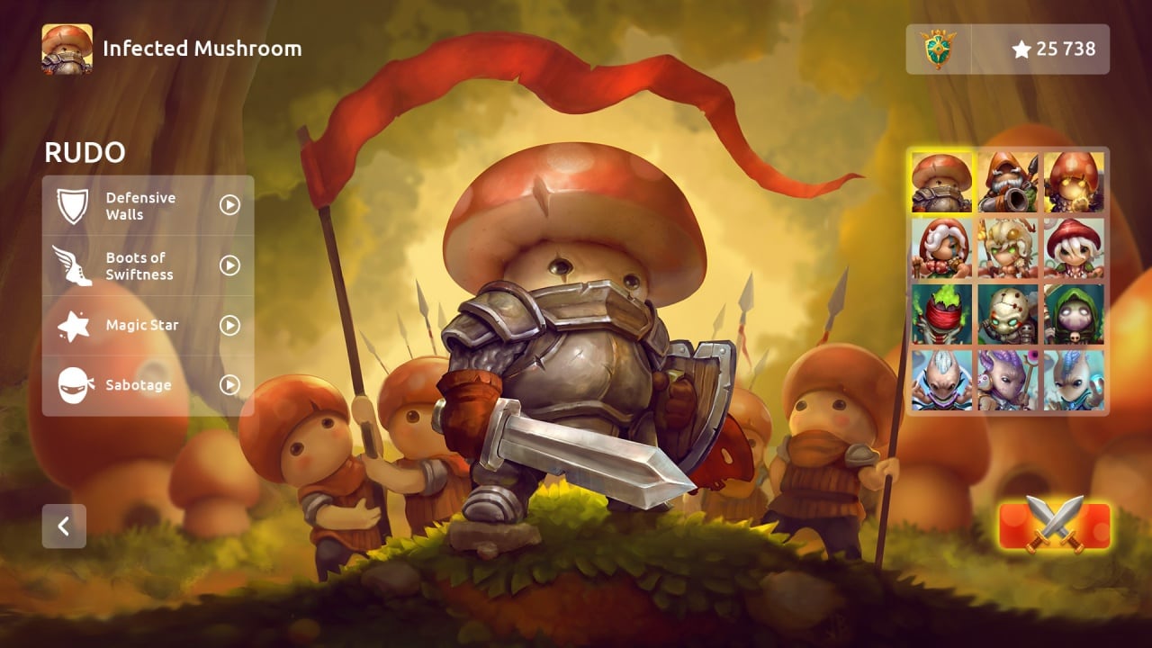 Скриншот Mushroom Wars 2