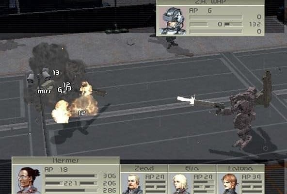 Скриншот Front Mission 4