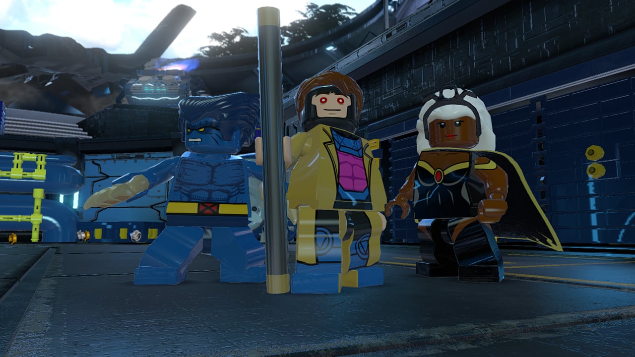 Скриншот LEGO Marvel Super Heroes по сети