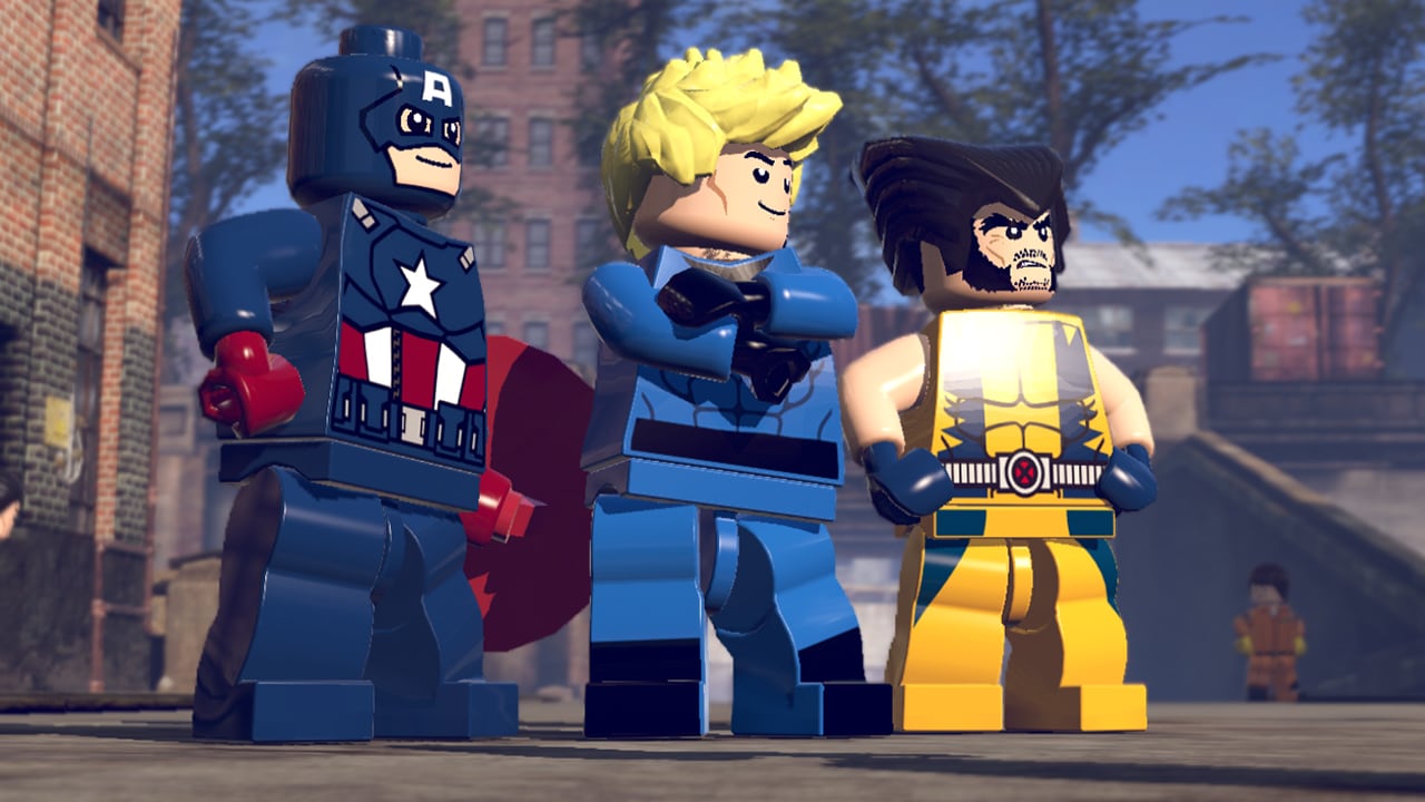 Скриншот LEGO Marvel Super Heroes по сети