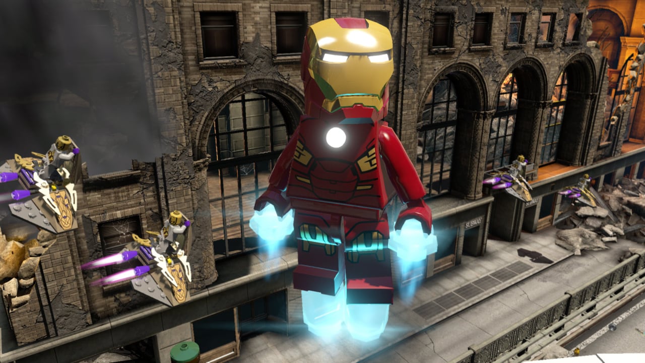 Скриншот LEGO MARVELs Avengers по сети