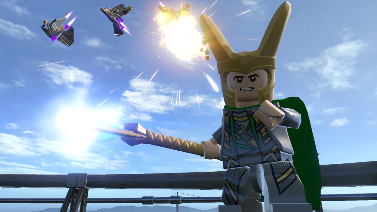 Скриншот LEGO MARVELs Avengers по сети