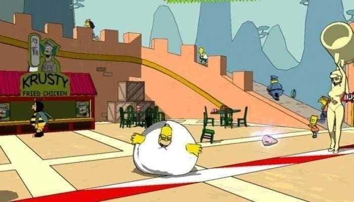Скриншот The Simpsons Game