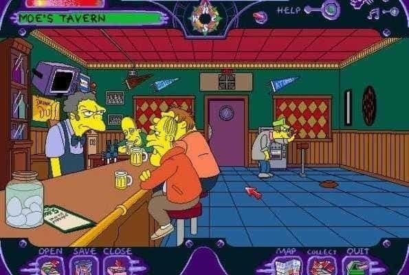 Скриншот The Simpsons Game