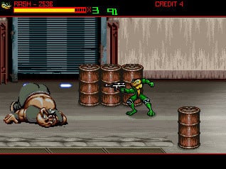 Скриншот Battletoads & Comix Zone