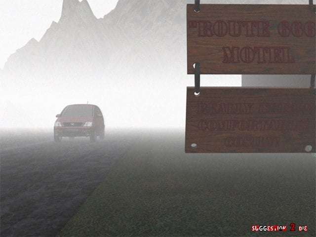 Скриншот Suggestion To Die. One Way Road