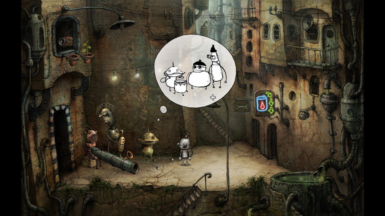 Скриншот Machinarium