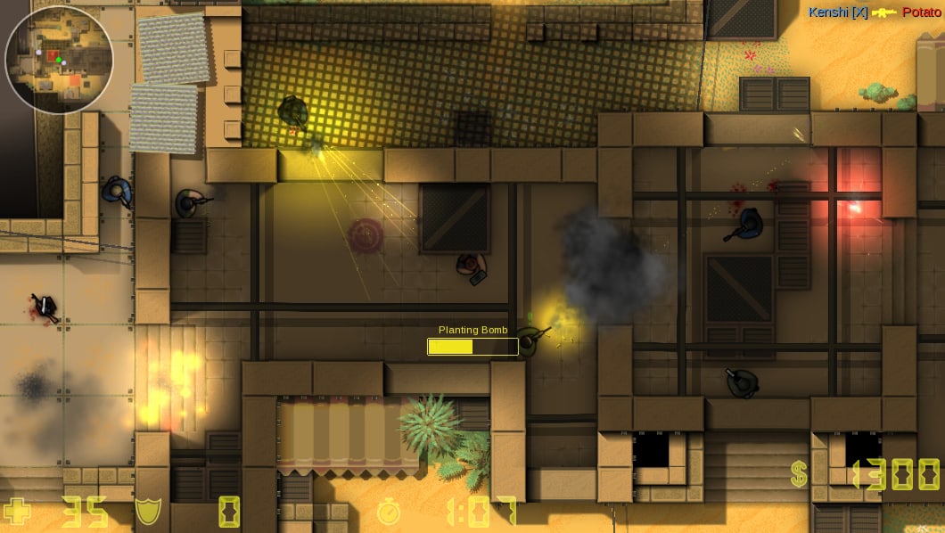 Скриншот Counter-Strike 2D