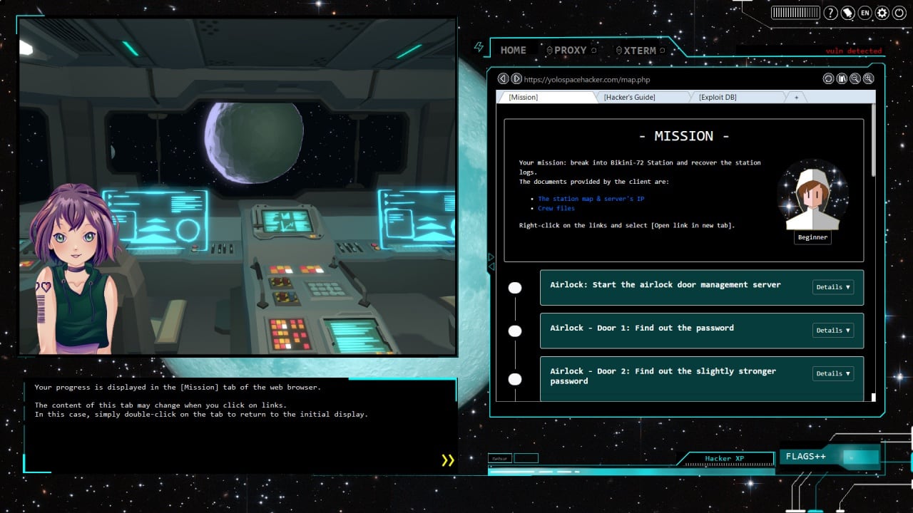 Скриншот Yolo Space Hacker