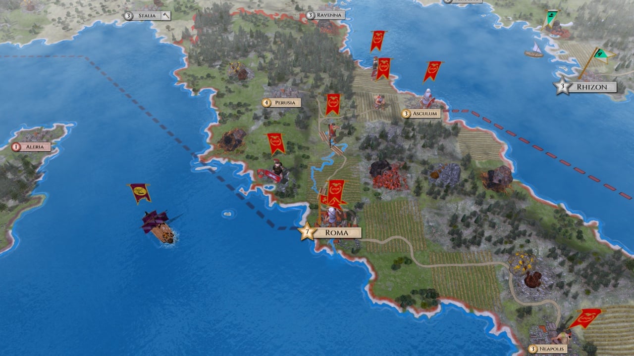 Скриншот Aggressors: Ancient Rome